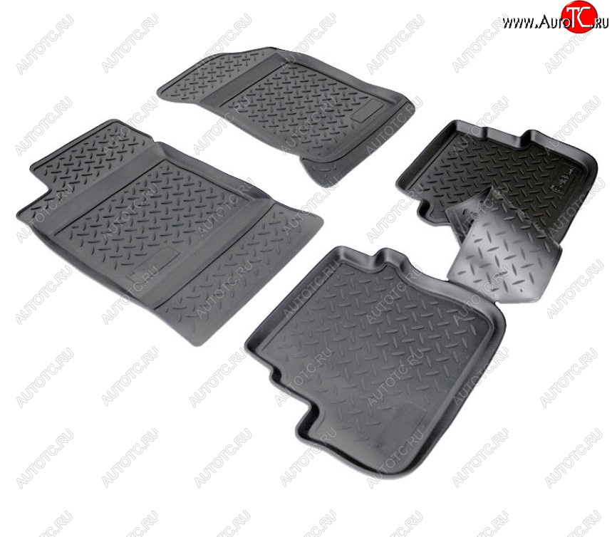 2 139 р. Комплект салонных ковриков Norplast Unidec  Great Wall Safe (2001-2010) (Цвет: черный)  с доставкой в г. Пермь