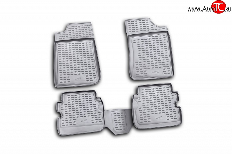 1 754 р. Коврики в салон Element 4 шт. (полиуретан) Great Wall Safe (2001-2010)  с доставкой в г. Пермь