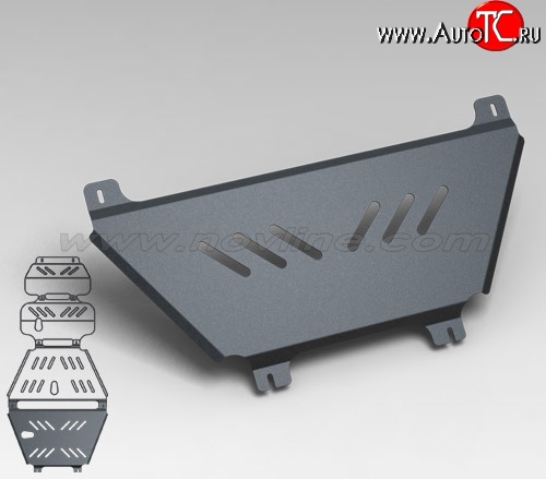 4 799 р. Защита раздаточной коробки Novline (2.3, МКПП, 3 мм)  Great Wall Sailor (2004-2012)  с доставкой в г. Пермь