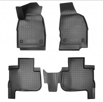 Коврики салона Norplast Unidec Great Wall Wingle 7 (2018-2023) пикап (Цвет: черный)