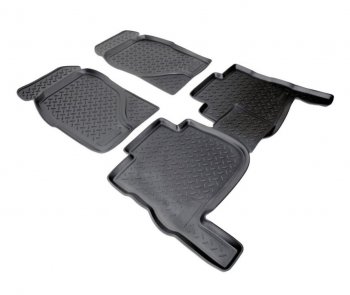 Комплект салонных ковриков Norplast Unidec Great Wall Wingle 3 (2005-2011) (Цвет: черный)
