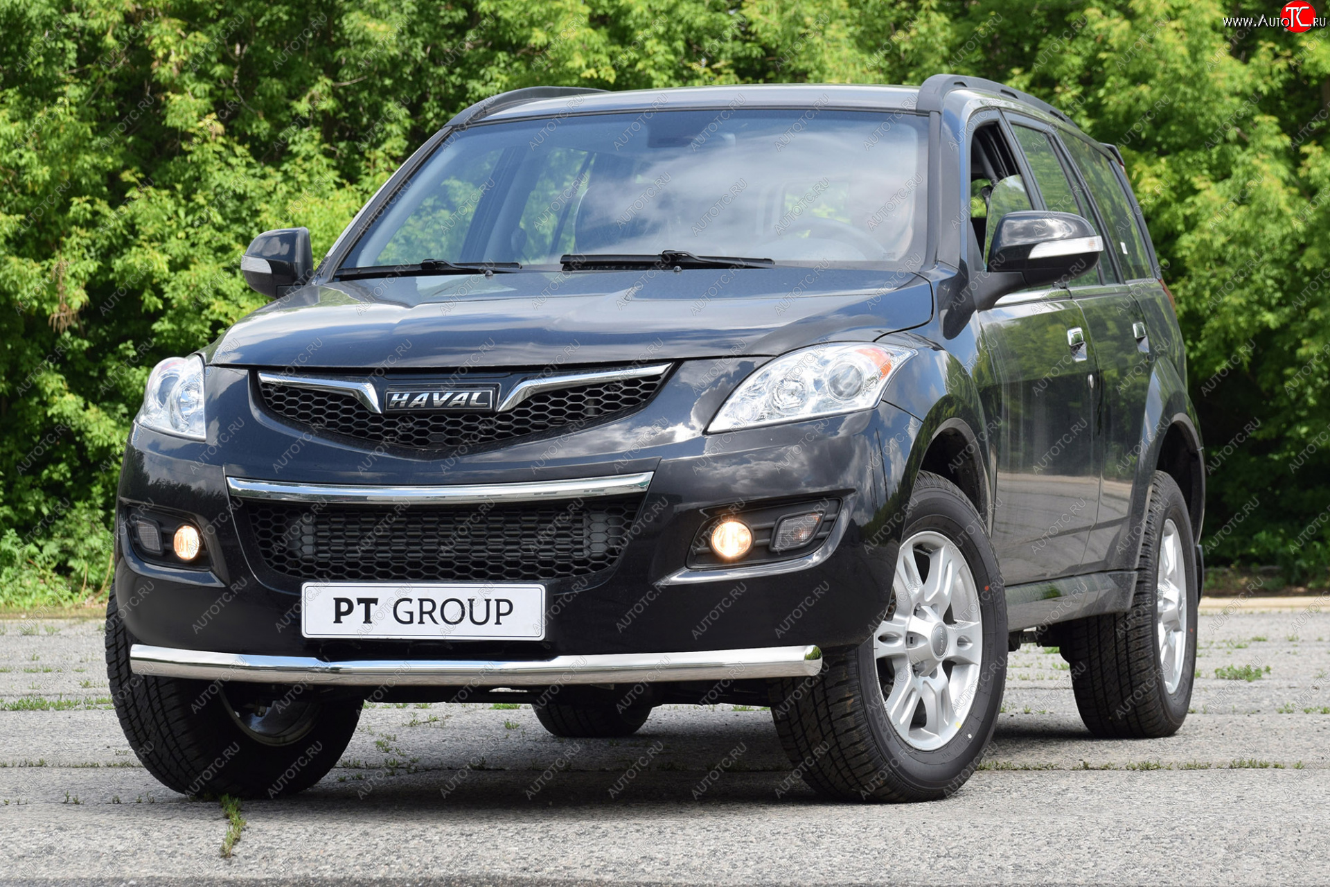 15 499 р. Защита переднего бампера Petroil Tuning (Ø63 мм)  Haval H5 (2020-2023) рестайлинг (Нержавейка)  с доставкой в г. Пермь