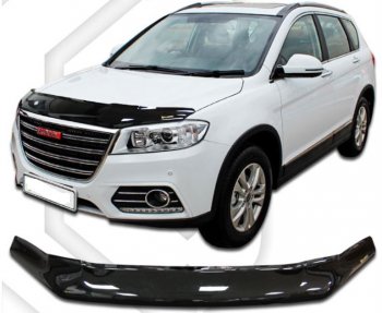 Дефлектор капота CA-Plastic Haval H6 (2016-2019) дорестайлинг