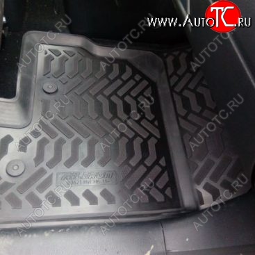 1 799 р. Комплект ковриков в салон Aileron 3D (с подпятником)  Haval H6 (2013-2020)  с доставкой в г. Пермь