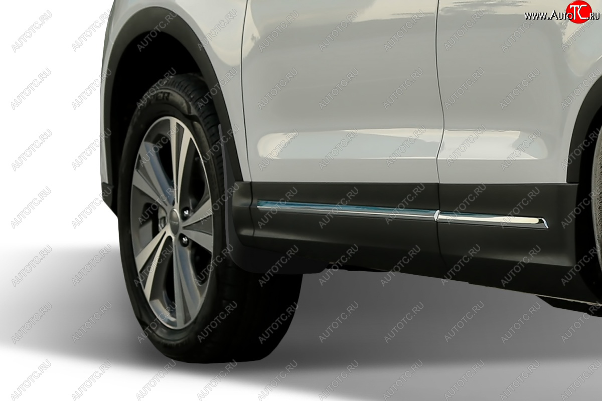1 249 р. Брызговики Frosch (optimum, без порогов) Haval H6 дорестайлинг (2016-2019) (Передние)  с доставкой в г. Пермь