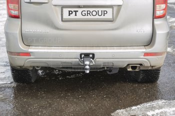 Фаркоп PT GROUP /съемный квадрат/ HAVAL H9 2019-2023  Haval H9 (2019-2021) 2-ой рестайлинг