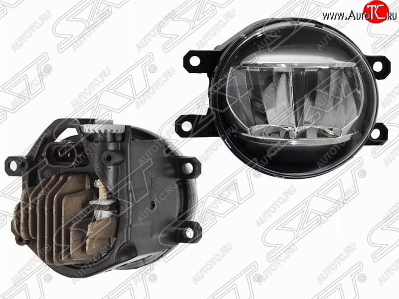 1 079 р. Правая противотуманная фара SAT (LED) Toyota Allion T260 седан 2-ой рестайлинг (2016-2021)  с доставкой в г. Пермь