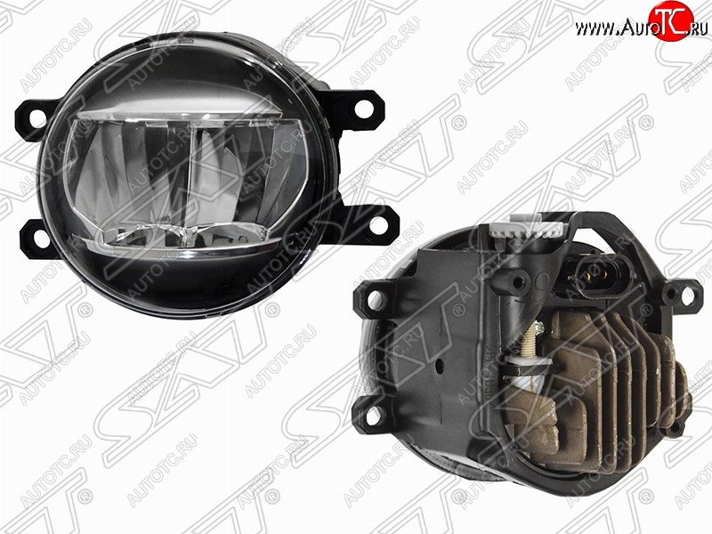 1 079 р. Левая противотуманная фара SAT (LED) Toyota 4Runner N280 рестайлинг (2013-2025)  с доставкой в г. Пермь