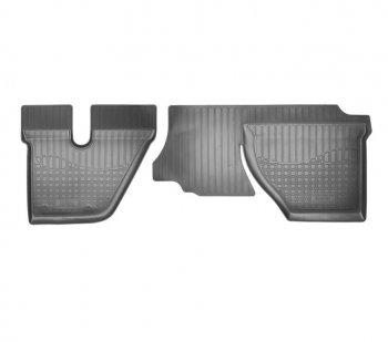 Комплект салонных ковриков Norplast Unidec Hino 300 (2010-2025) (Цвет: черный)