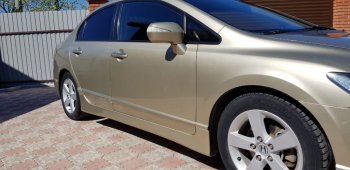 Пороги накладки CentreTuning Honda Civic  FD (2005-2011) седан дорестайлинг, седан рестайлинг