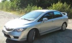 1 649 р. Реснички на фары CT Honda Civic FD седан дорестайлинг (2005-2008) (Неокрашенные)  с доставкой в г. Пермь. Увеличить фотографию 3