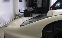 4 149 р. Лип спойлер CT Honda Civic FD седан дорестайлинг (2005-2008) (Неокрашенный)  с доставкой в г. Пермь. Увеличить фотографию 2