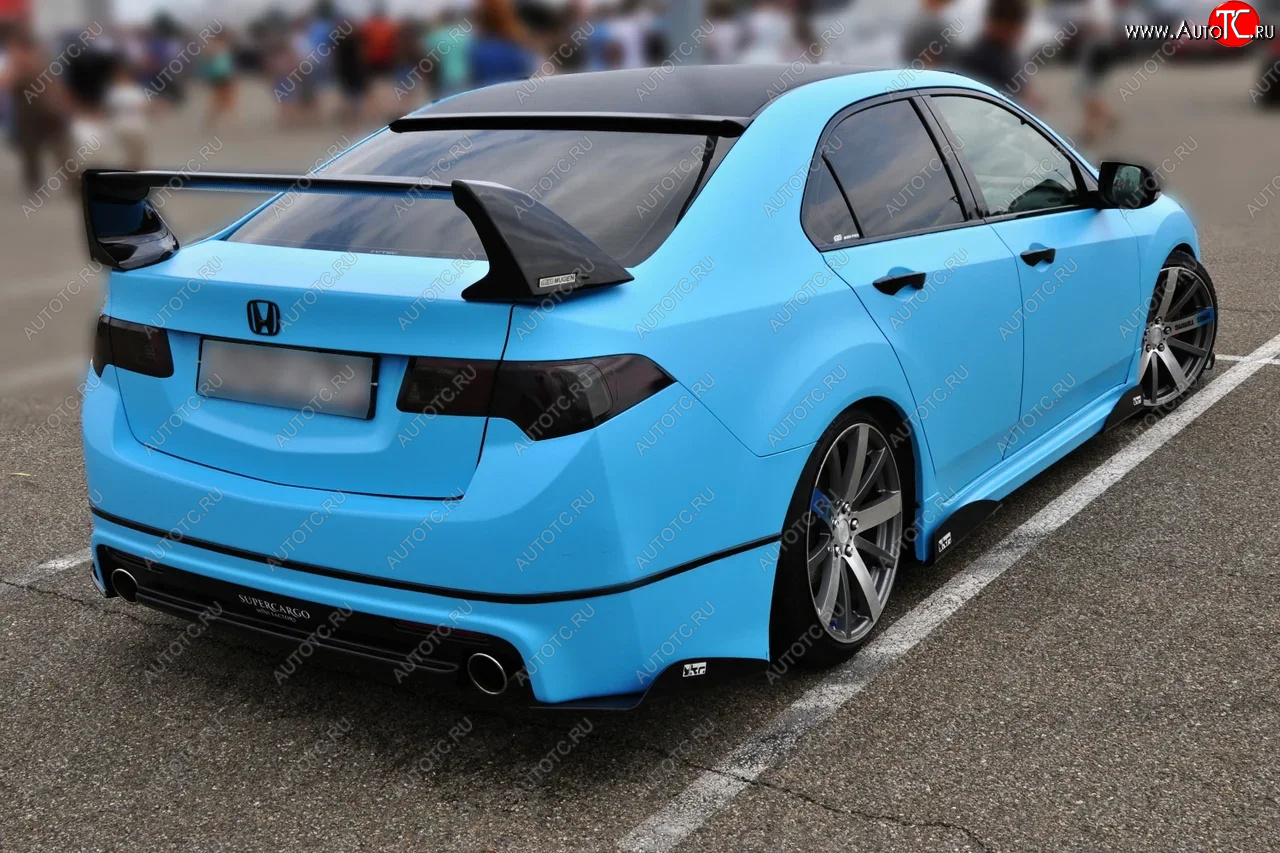 6 549 р. Спойлер Mugen  Honda Civic  FD (2005-2011) седан дорестайлинг, седан рестайлинг (Неокрашенные)  с доставкой в г. Пермь