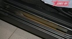 2 249 р. Накладки на внутренние пороги Souz-96  Honda Civic  FD (2005-2011) седан дорестайлинг, седан рестайлинг  с доставкой в г. Пермь. Увеличить фотографию 2