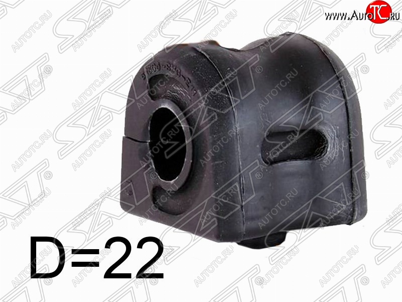 293 р. Правая резиновая втулка переднего стабилизатора SAT (D=22)  Honda Civic ( FD,  FK,FN) (2005-2011) седан дорестайлинг, хэтчбэк 5 дв. дорестайлинг, седан рестайлинг, хэтчбэк 5 дв. рестайлинг  с доставкой в г. Пермь