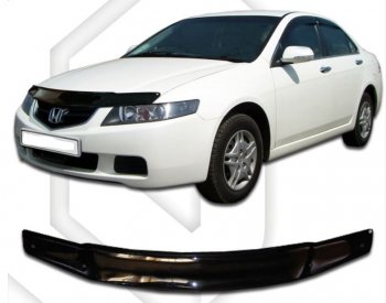 Дефлектор капота (CL-8 CL9) CA-Plastic Honda Accord 7 CL седан дорестайлинг (2002-2005)