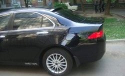4 399 р. Козырёк на заднее стекло CT Honda Accord 7 CL седан дорестайлинг (2002-2005) (Неокрашенный)  с доставкой в г. Пермь. Увеличить фотографию 2