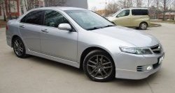 849 р. Реснички Evolution  Honda Accord  7 CL (2002-2008) седан дорестайлинг, седан рестайлинг (Неокрашенные)  с доставкой в г. Пермь. Увеличить фотографию 4