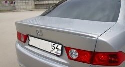 4 599 р. Дефлектор (спойлер) Elegance  Honda Accord  7 CL (2002-2008) седан дорестайлинг, седан рестайлинг (Неокрашенный)  с доставкой в г. Пермь. Увеличить фотографию 3