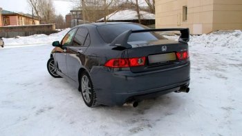 6 999 р. Спойлер Mugen  Honda Accord  7 CL (2002-2008) седан дорестайлинг, седан рестайлинг (Неокрашенные)  с доставкой в г. Пермь. Увеличить фотографию 2