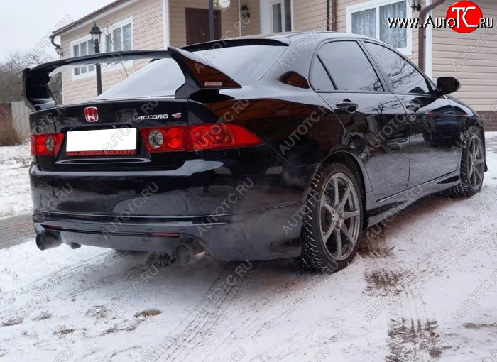 6 999 р. Спойлер Mugen  Honda Accord  7 CL (2002-2008) седан дорестайлинг, седан рестайлинг (Неокрашенные)  с доставкой в г. Пермь