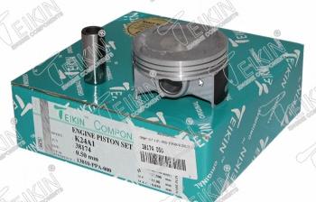 Комплект поршней с пальцами TEIKIN (Ø87 мм. 2.4l) Honda CR-V RD4,RD5,RD6,RD7,RD9  дорестайлинг (2001-2004)