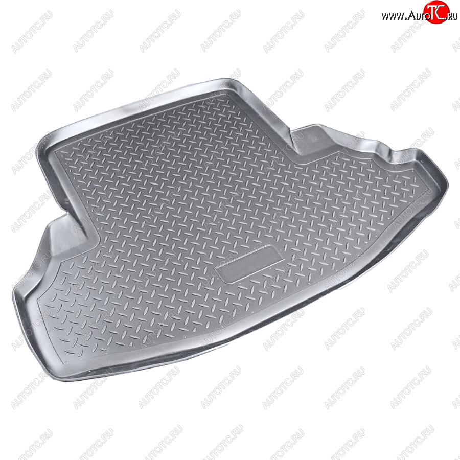 2 199 р. Коврик багажника Norplast Unidec  Honda Accord ( 7 CL,  7 CM) (2002-2008) седан дорестайлинг, универсал дорестайлинг, седан рестайлинг, универсал рестайлинг (Цвет: серый)  с доставкой в г. Пермь