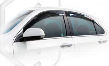 Дефлектора окон CA-Plastiс Honda Accord 8 CU седан дорестайлинг (2008-2011)