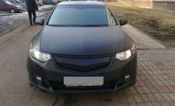 7 199 р. Накладка на передний бампер Style  Honda Accord  8 CU (2008-2011) седан дорестайлинг (Неокрашенная)  с доставкой в г. Пермь. Увеличить фотографию 4