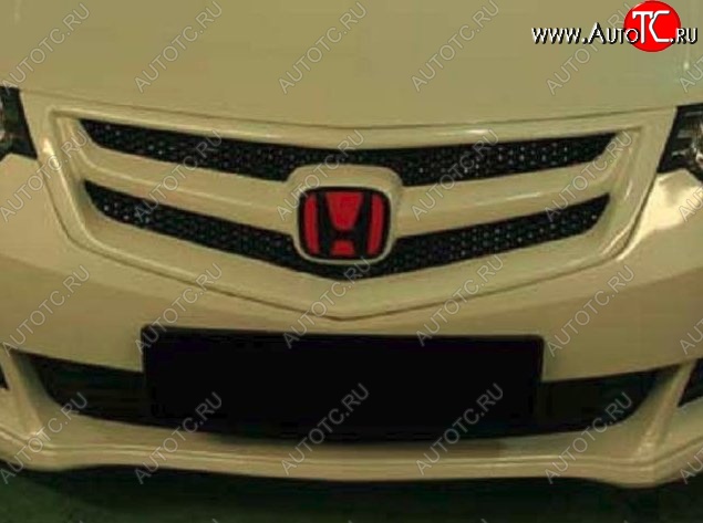 5 399 р. Решётка радиатора Sport Style Honda Accord 8 CU седан дорестайлинг (2008-2011) (Неокрашенная)  с доставкой в г. Пермь
