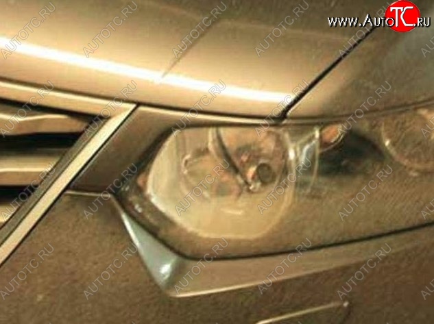1 649 р. Реснички на фары CT Honda Accord 8 CU седан дорестайлинг (2008-2011) (Неокрашенные)  с доставкой в г. Пермь