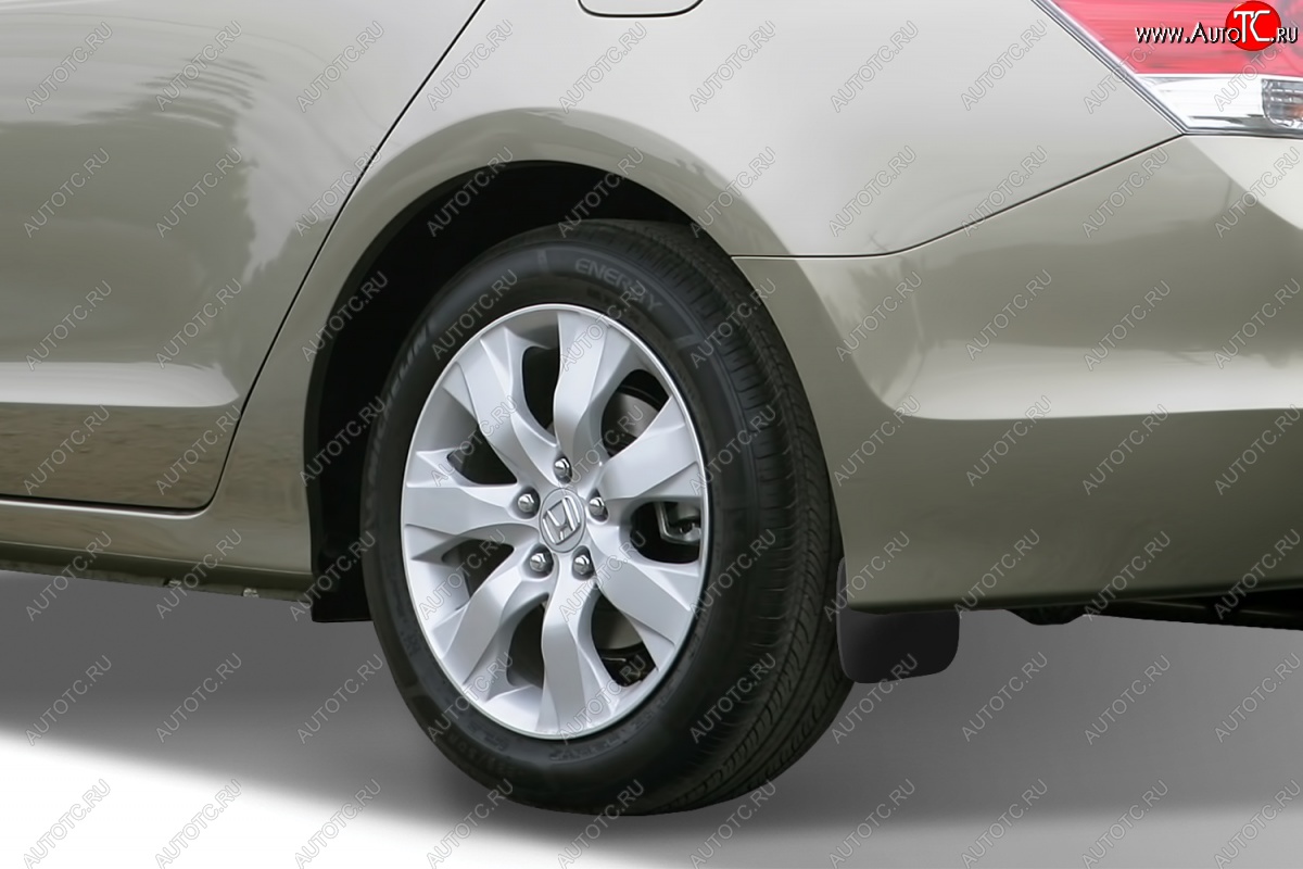 215 р. Задние брызговики Frosch Honda Accord 8 CU седан дорестайлинг (2008-2011)  с доставкой в г. Пермь