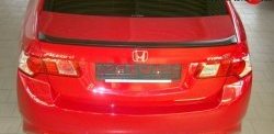 5 099 р. Накладка крышки багажника Elegance (липспойлер) Honda Accord 8 CU седан дорестайлинг (2008-2011) (Неокрашенный)  с доставкой в г. Пермь. Увеличить фотографию 6