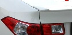 5 099 р. Накладка крышки багажника Elegance (липспойлер) Honda Accord 8 CU седан дорестайлинг (2008-2011) (Неокрашенный)  с доставкой в г. Пермь. Увеличить фотографию 7