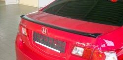 5 099 р. Накладка крышки багажника Elegance (липспойлер) Honda Accord 8 CU седан дорестайлинг (2008-2011) (Неокрашенный)  с доставкой в г. Пермь. Увеличить фотографию 5