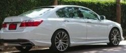 5 149 р. Козырёк на заднее стекло CT Honda Accord 9 CR седан дорестайлинг (2013-2016) (Неокрашенный)  с доставкой в г. Пермь. Увеличить фотографию 2