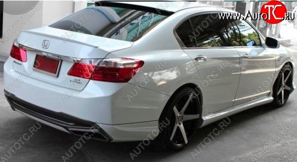 5 149 р. Козырёк на заднее стекло CT Honda Accord 9 CR седан дорестайлинг (2013-2016) (Неокрашенный)  с доставкой в г. Пермь