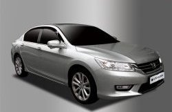 1 299 р. Дефлектора окон Avtoclover Honda Accord 9 CR седан дорестайлинг (2013-2016)  с доставкой в г. Пермь. Увеличить фотографию 5
