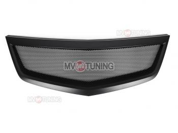 4 399 р. Решётка радиатора Sport  Honda Accord ( 8 CU,  8 CW) (2011-2013) седан рестайлинг, универсал рестайлинг (С сеткой, Неокрашенная)  с доставкой в г. Пермь. Увеличить фотографию 4