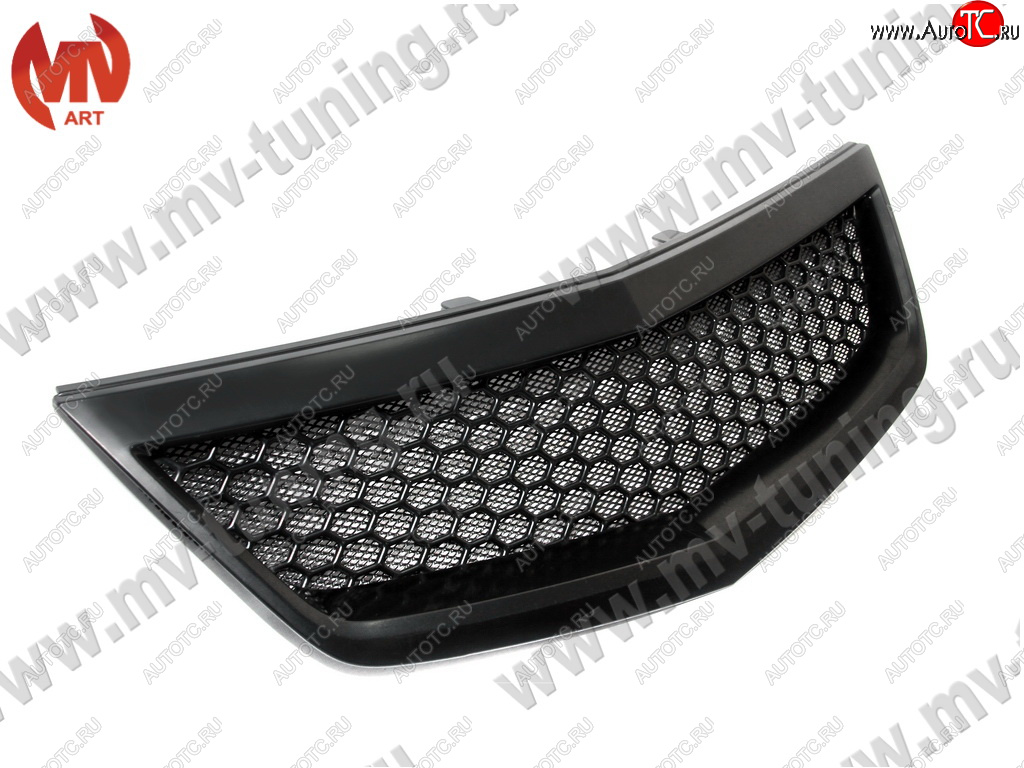 5 349 р. Решётка радиатора Sport  Honda Accord ( 8 CU,  8 CW) (2011-2013) седан рестайлинг, универсал рестайлинг (С сеткой, Неокрашенная)  с доставкой в г. Пермь