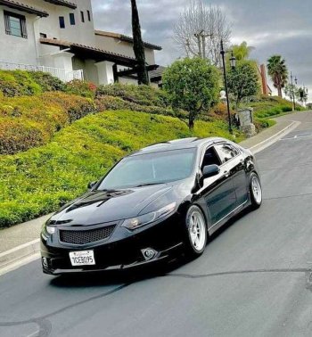 5 349 р. Решётка радиатора Sport  Honda Accord ( 8 CU,  8 CW) (2011-2013) седан рестайлинг, универсал рестайлинг (С сеткой, Неокрашенная)  с доставкой в г. Пермь. Увеличить фотографию 2