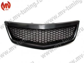 5 349 р. Решётка радиатора Sport  Honda Accord ( 8 CU,  8 CW) (2011-2013) седан рестайлинг, универсал рестайлинг (С сеткой, Неокрашенная)  с доставкой в г. Пермь. Увеличить фотографию 3