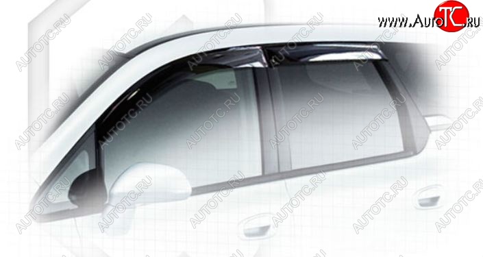 1 999 р. Дефлектора окон CA-Plastiс Honda Airwave 1 GJ дорестайлинг (2003-2008) (Classic полупрозрачный, Без хром.молдинга, Крепление только на скотч)  с доставкой в г. Пермь