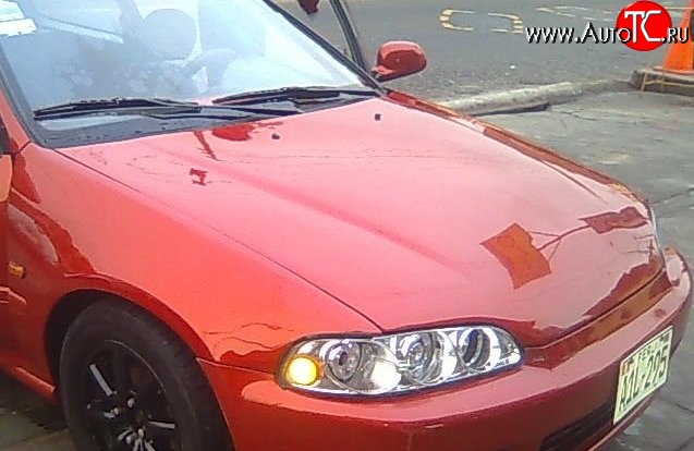 11 399 р. Пластиковый капот Standart Honda Civic EG седан (1992-1995)  с доставкой в г. Пермь
