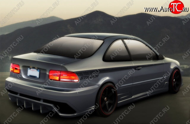 25 899 р. Задний бампер Carzone Honda Civic EG седан (1992-1995)  с доставкой в г. Пермь