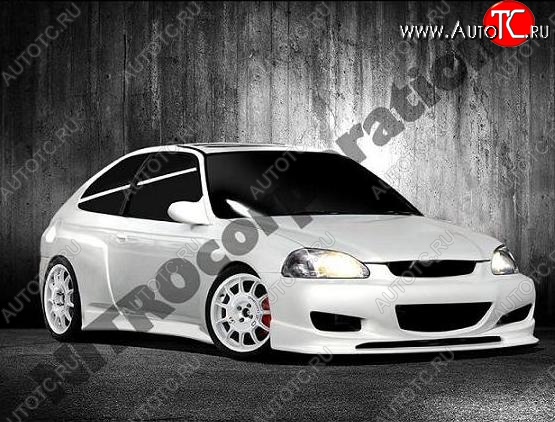 25 899 р. Передний бампер Velside Honda Civic EJ,EK,EM седан дорестайлинг (1995-1998)  с доставкой в г. Пермь