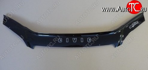 999 р. Дефлектор капота (седан) Russtal Honda Civic ES седан дорестайлинг (2000-2003)  с доставкой в г. Пермь