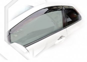 Дефлектора окон CA-Plastiс Honda Civic  FK,FN (2005-2011) хэтчбэк 5 дв. дорестайлинг, хэтчбэк 5 дв. рестайлинг (Classic полупрозрачный)