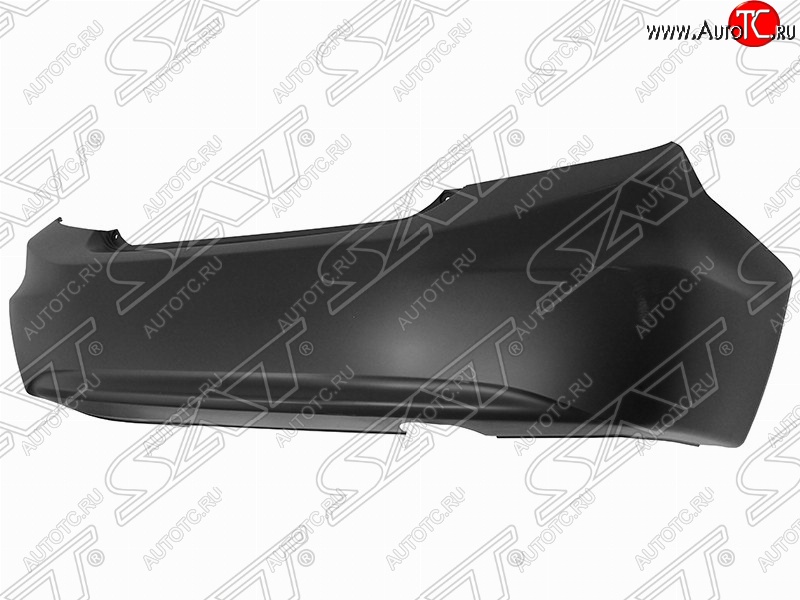 7 649 р. Задний бампер SAT (2012-2013 г.в.)  Honda Civic  FB (2011-2016) седан (Неокрашенный)  с доставкой в г. Пермь