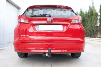 22 699 р. Фаркоп Aragon.(шар A) Honda Civic FK2 хэтчбэк 5 дв. (2011-2016)  с доставкой в г. Пермь. Увеличить фотографию 2